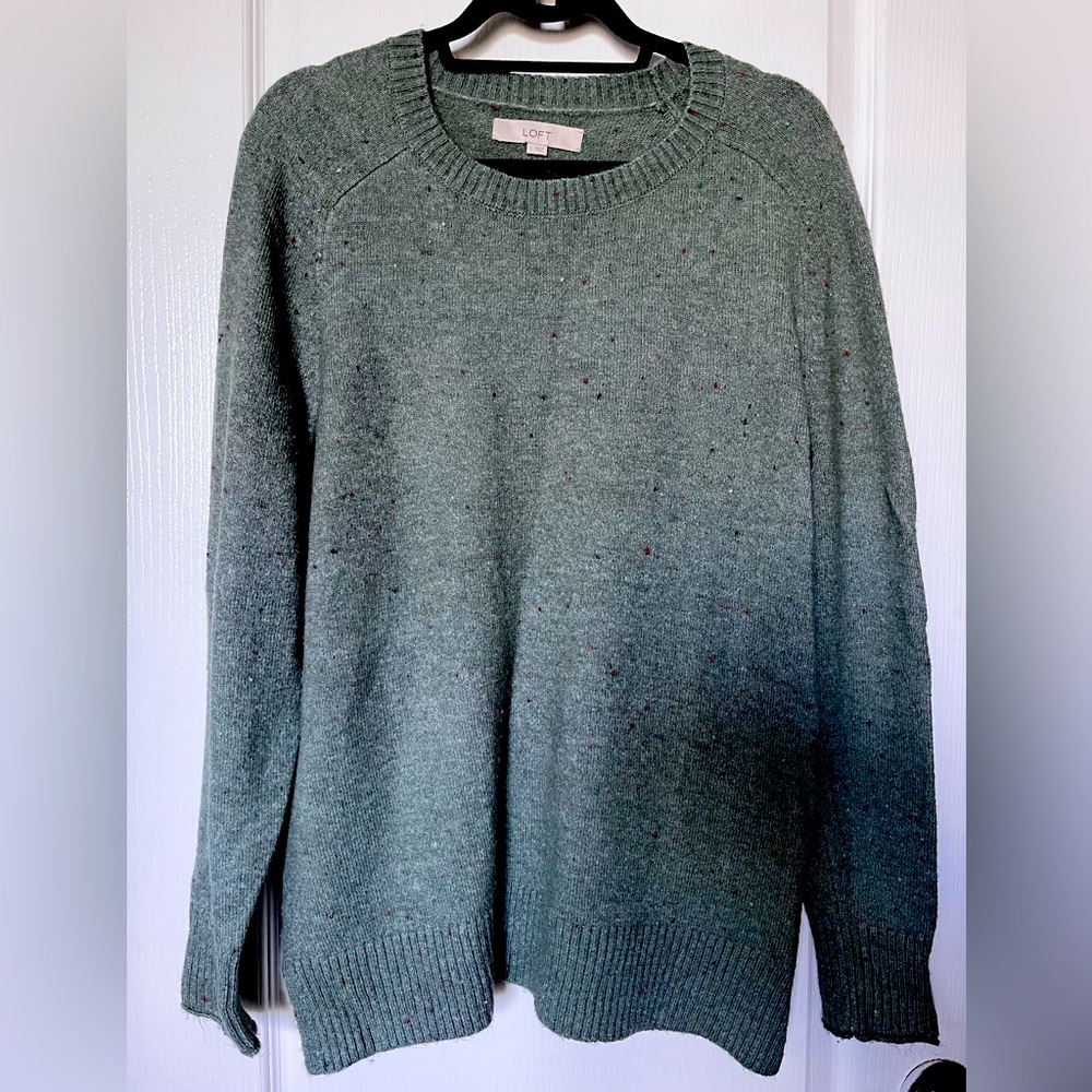 Loft Confetti Crewneck Sweater